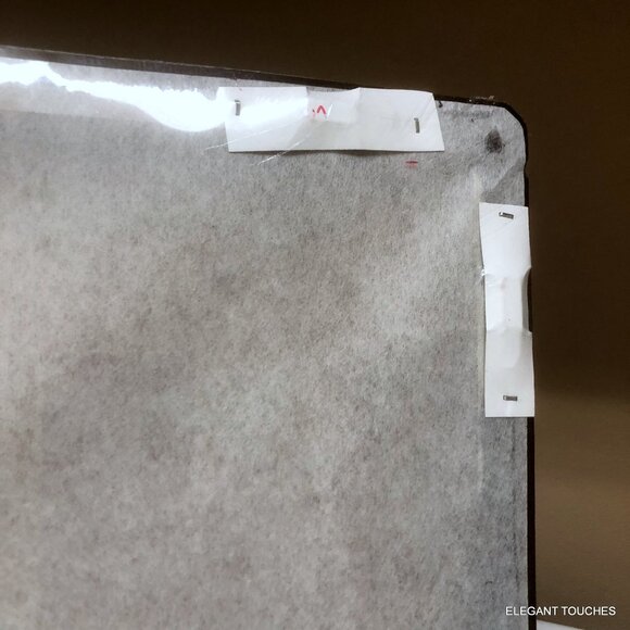 French Bulletin Board Photo Memo Messages Brown Suede Large Sized - Picture 4 of 4